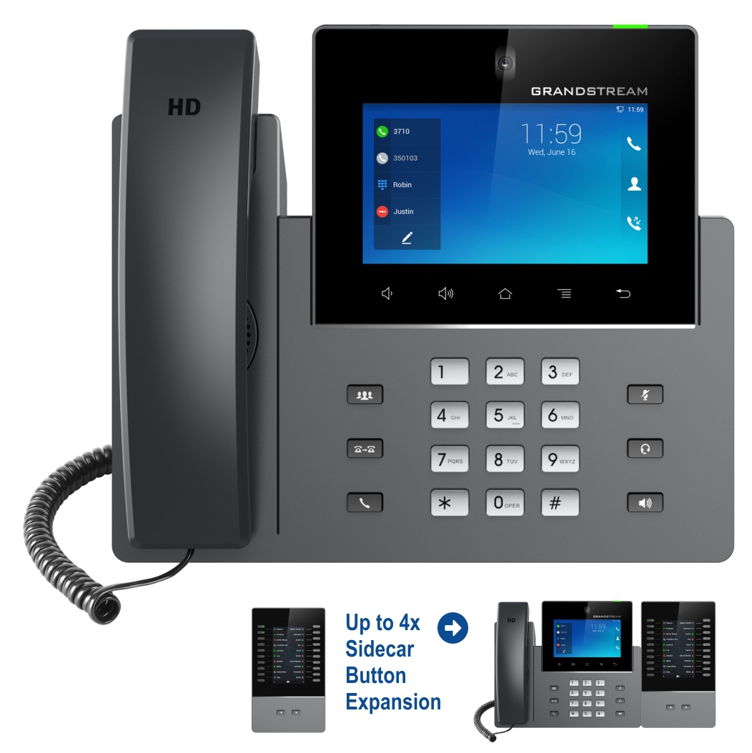 gxv3350 wifi office touchscreen android ip phone